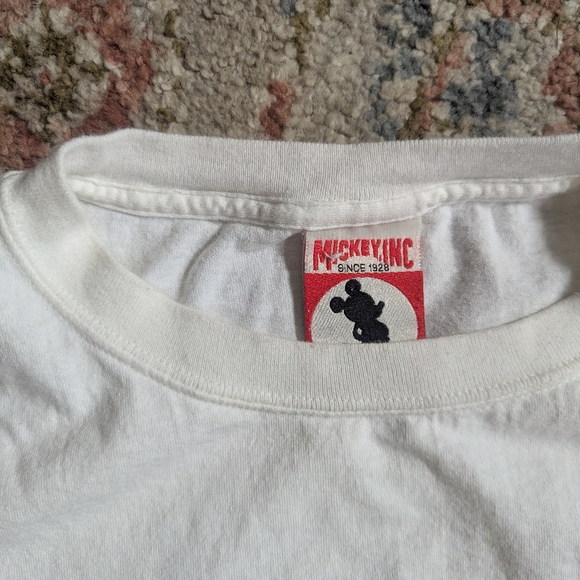 Mickey Mouse Vintage White T shirt - Picture 2 of 4